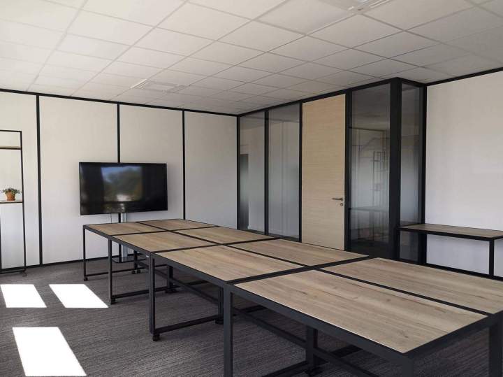 Séparation d’espace bureau Rhône-Alpes