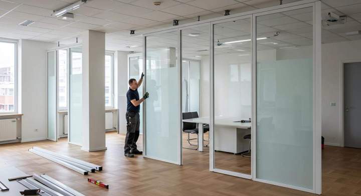 Séparations ajustables et modulables