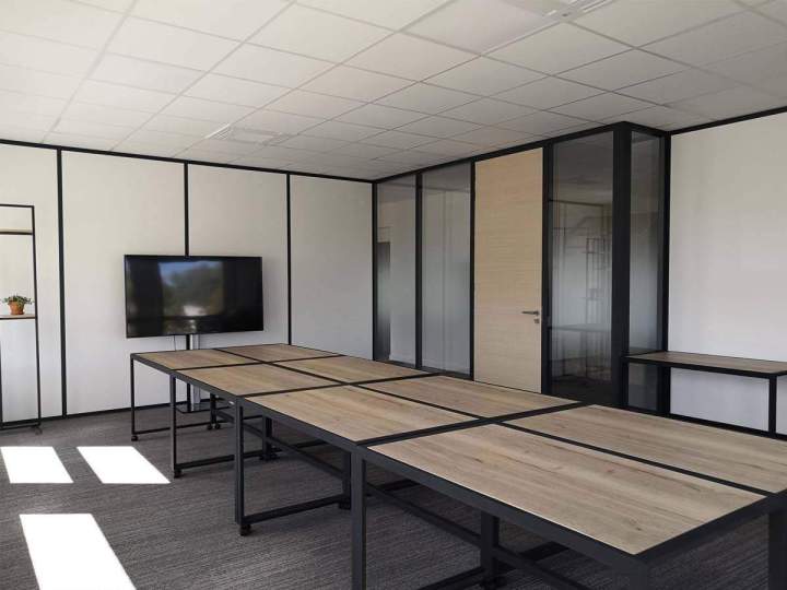 Vitrophanie bureau Rhône Alpes